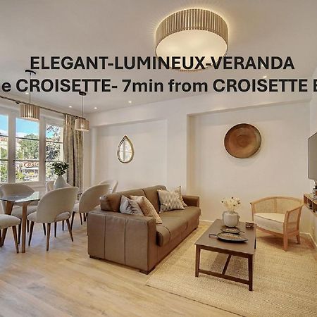 Magnifique 3 Pieces Renove Cannes Centre 'Banane' Avec Veranda ! A2B88 외부 사진