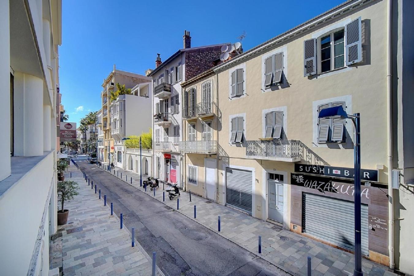 Magnifique 3 Pieces Renove Cannes Centre 'Banane' Avec Veranda ! A2B88 외부 사진