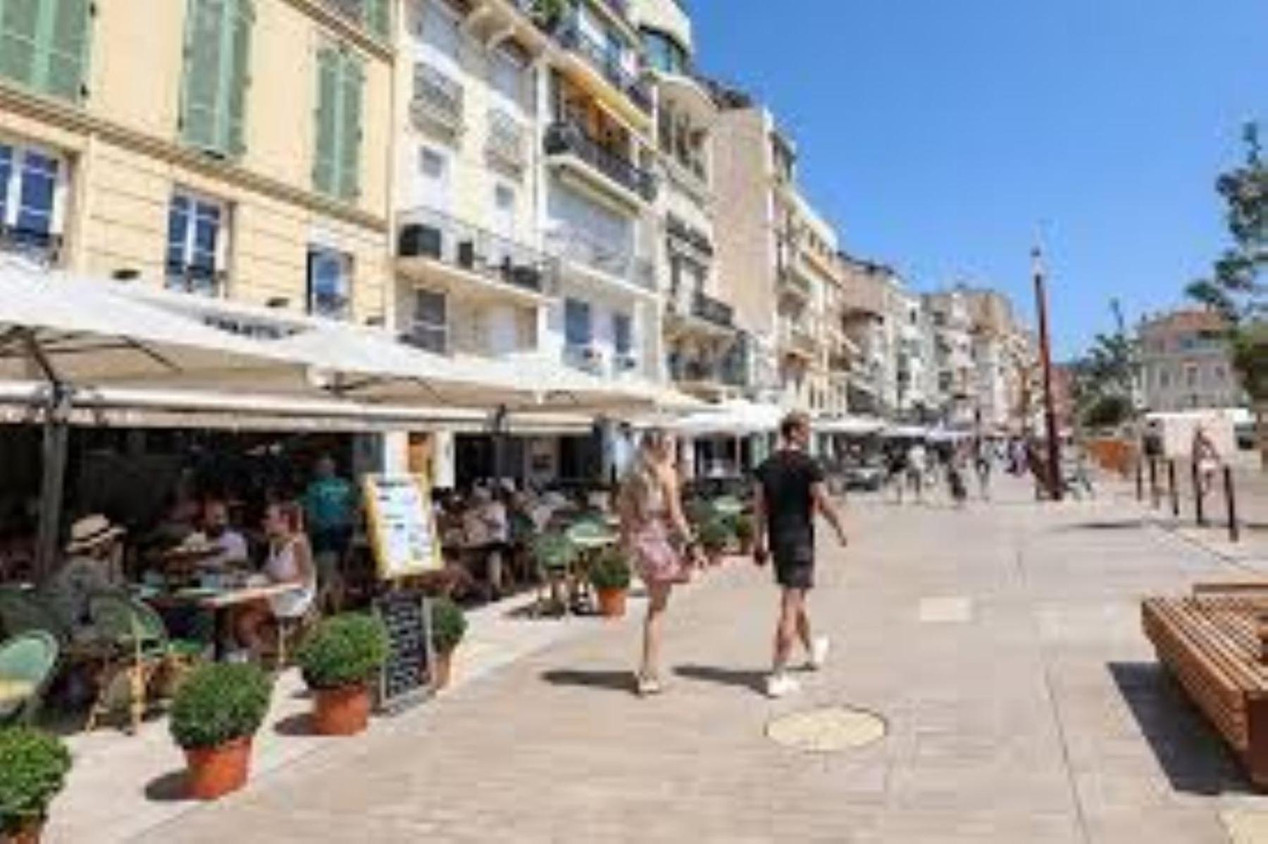 Magnifique 3 Pieces Renove Cannes Centre 'Banane' Avec Veranda ! A2B88 외부 사진