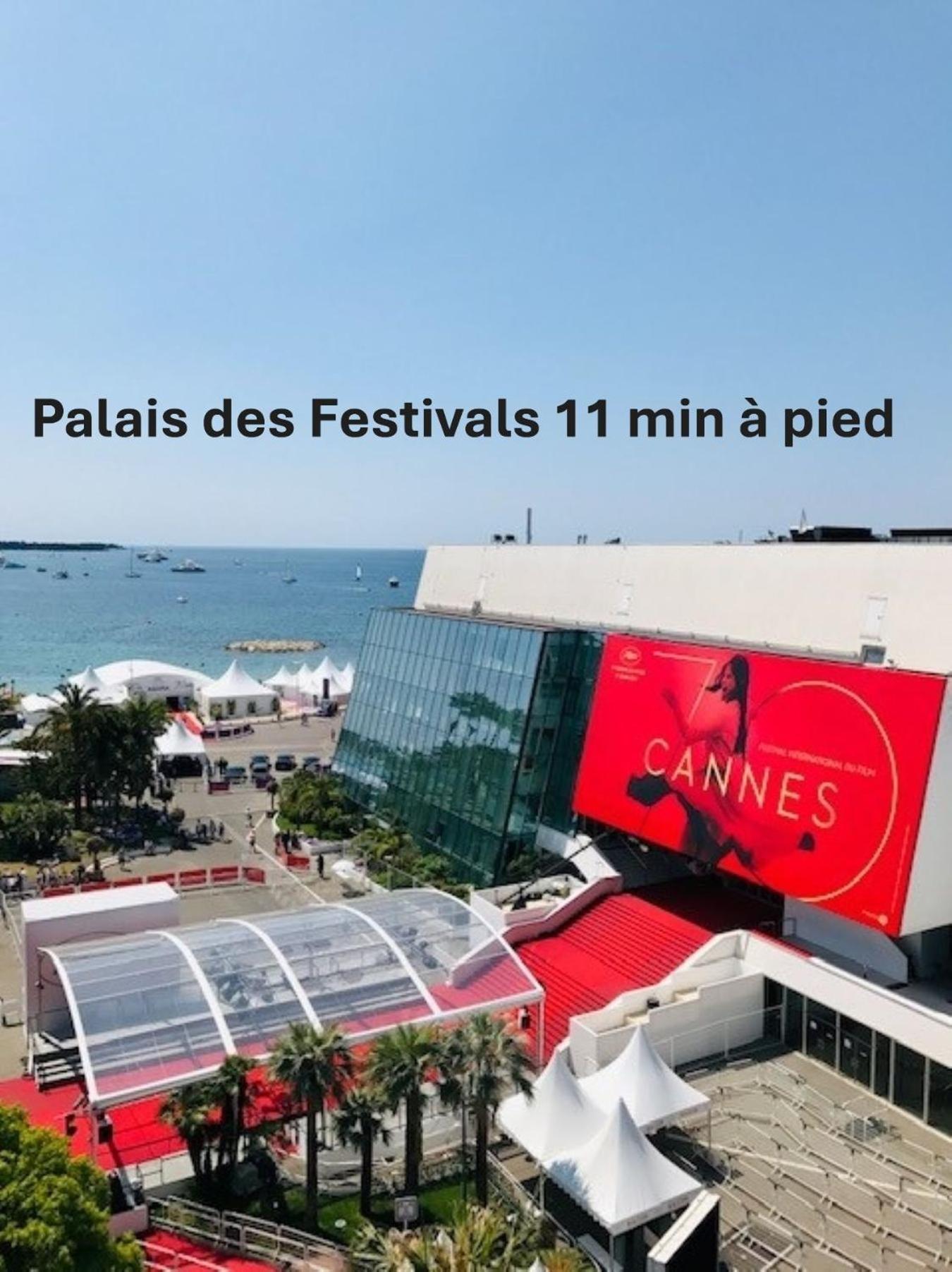 Magnifique 3 Pieces Renove Cannes Centre 'Banane' Avec Veranda ! A2B88 외부 사진